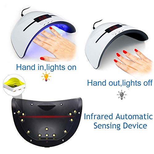 36W UV Gel Nail Dryer Lamp - Image 3