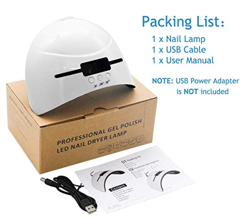 36W UV Gel Nail Dryer Lamp - Image 7