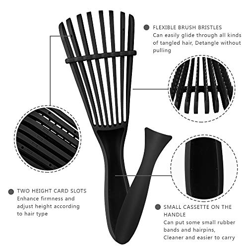 3a Hair Brush Large for Styling and Detangling Wet or Dry Hair - Image 3