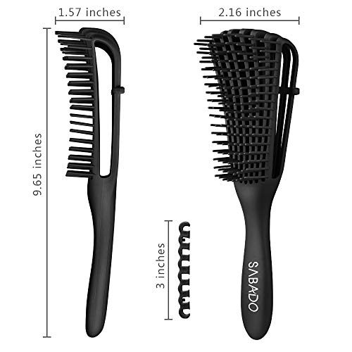 3a Hair Brush Large for Styling and Detangling Wet or Dry Hair - Image 6