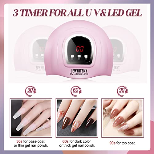 3CE 48W LED Gel Nail Lamp with Fast Drying Technology, Compact Design - Image 2