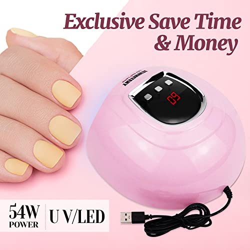 3CE 48W LED Gel Nail Lamp with Fast Drying Technology, Compact Design - Image 5
