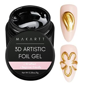 3D Gel Nail Art Ideas and Designs
