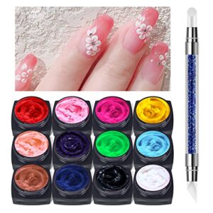 3D Gel Nail Art Sculpture