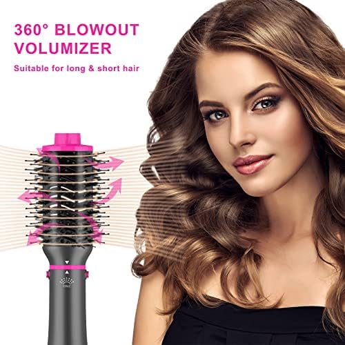 4-in-1 Electric Hot Air Round Brush Dryer - Image 7