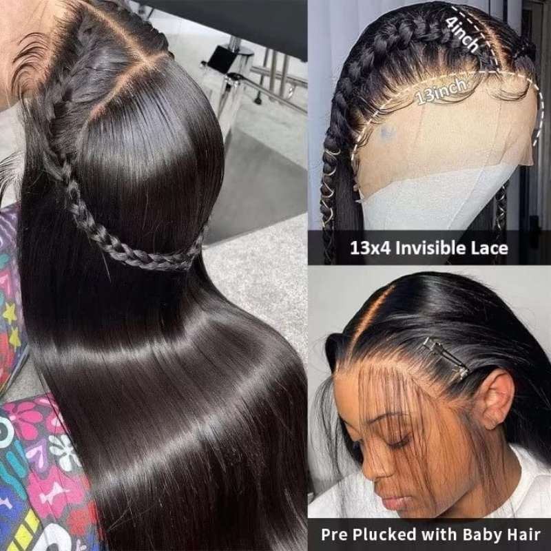 40-Inch Human Hair Wig - Image 4