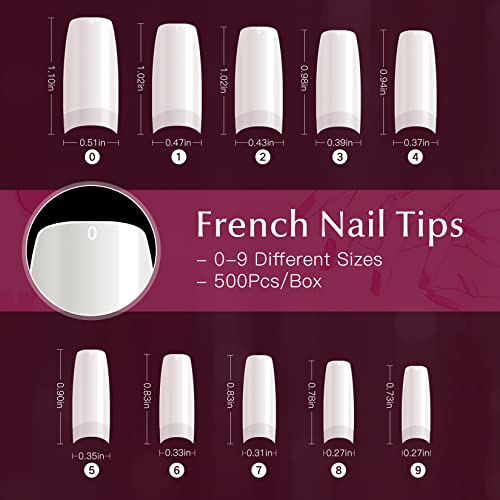 1-Inch Acrylic Nail Extensions - Image 3