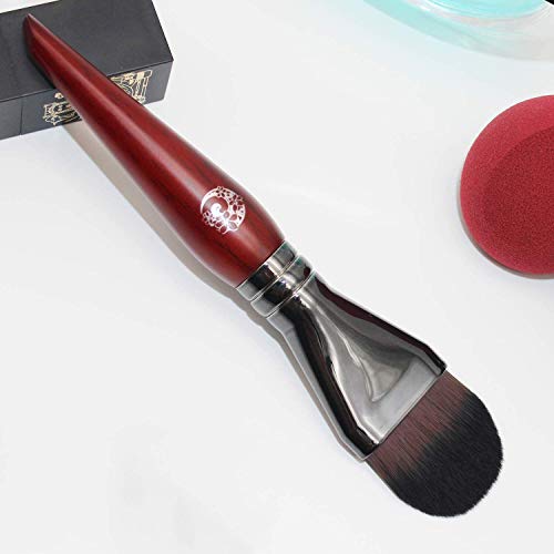 Mac Duo Foundation Brush Pro Quality Soft Bristles Flawless Application - Image 7