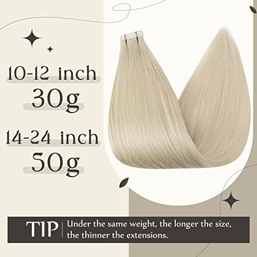 100% Remy Human Hair Tape-In Extensions - Image 3