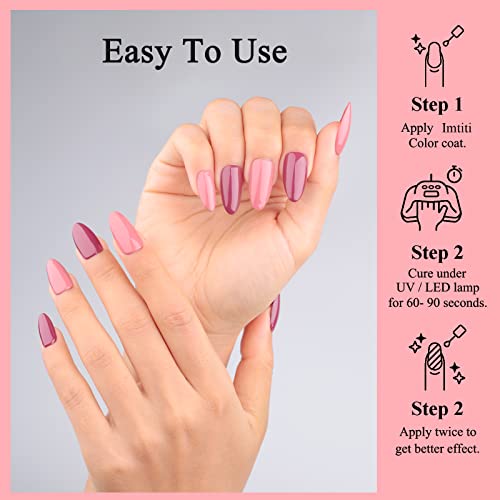 3-in-1 Nail Polish: Base, Color & Top Coat - Image 3