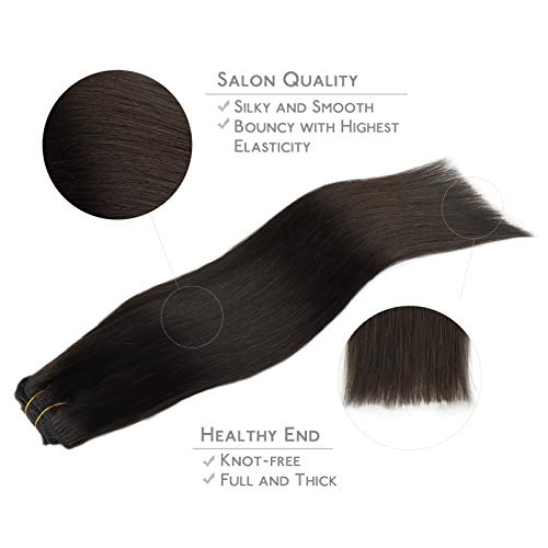 100% Human Hair Clip-In Extensions - Image 4