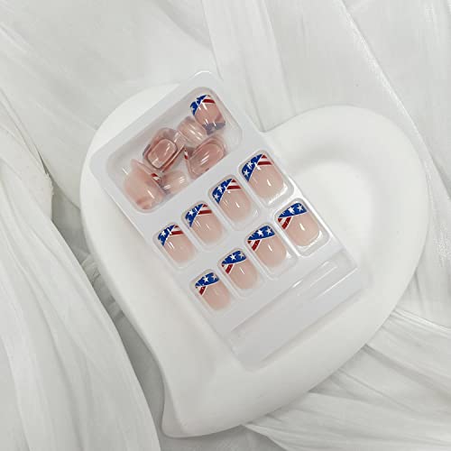 24 Pc 4th of July Nail Stickers for Festive Independence Day Nail Art Decoration - Image 2