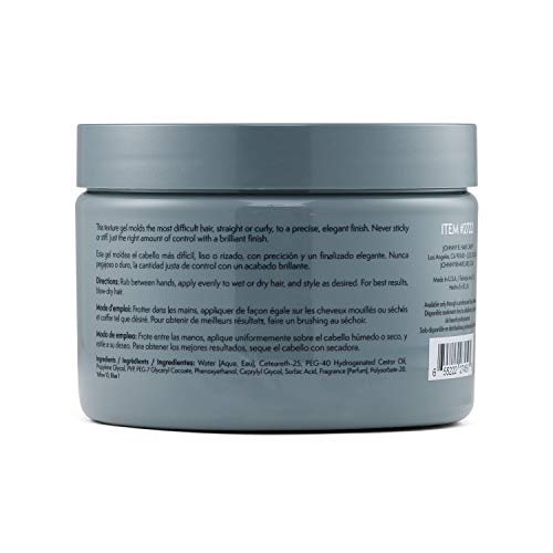 4b Curly Hair Styling Gel 8 oz Lightweight Hold Frizz Control - Image 2