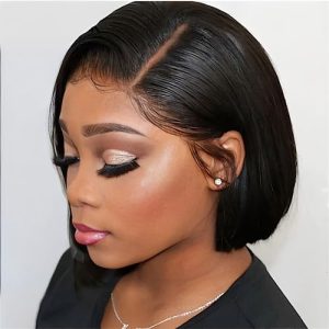 100% Human Hair Short Bob Wig