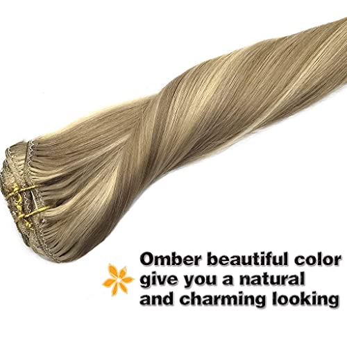 100% Human Hair Clip-In Extensions - Image 5