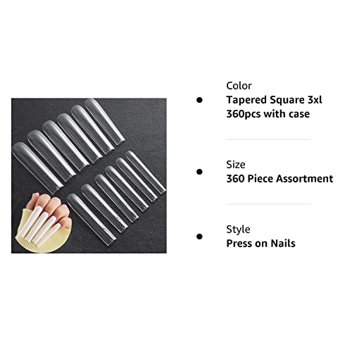1-Inch Acrylic Nails: Short and Stylish - Image 8
