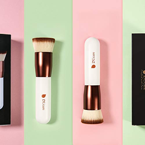 Fenty Beauty Foundation Brush 110 Soft Synthetic Bristles for Liquid Makeup Application - Image 8