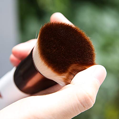 Fenty Beauty Foundation Brush 110 Soft Synthetic Bristles for Liquid Makeup Application - Image 2