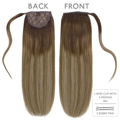 20? Human Hair Ponytail Extension - Image 2