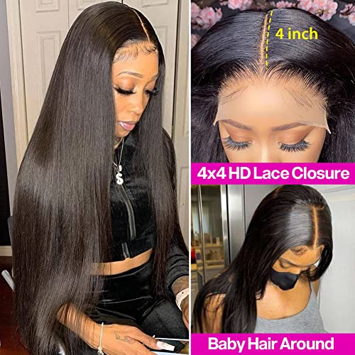 4?4 Lace Human Hair Wig - Image 2