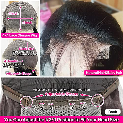 4?4 Lace Human Hair Wig - Image 5