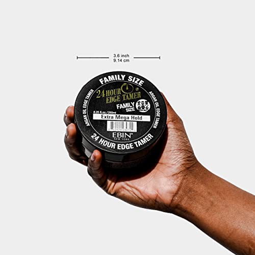4C Hair Edge Control Gel for Smooth Styling 4 oz Long-Lasting Hold - Image 5