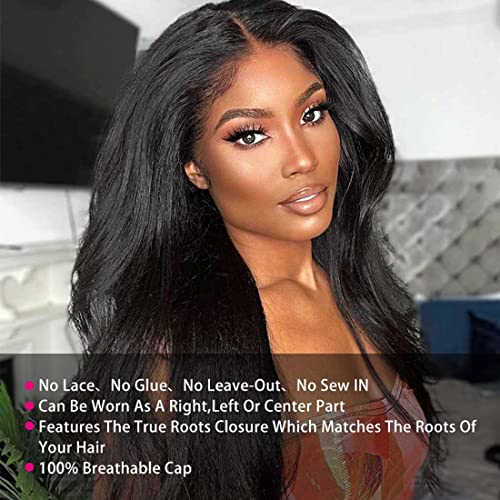 4C Human Hair Half Wig for Natural Look Easy Styling Medium Length - Image 3