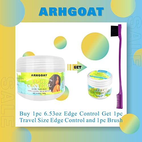 4C Natural Hair Edge Control Gel - Image 2
