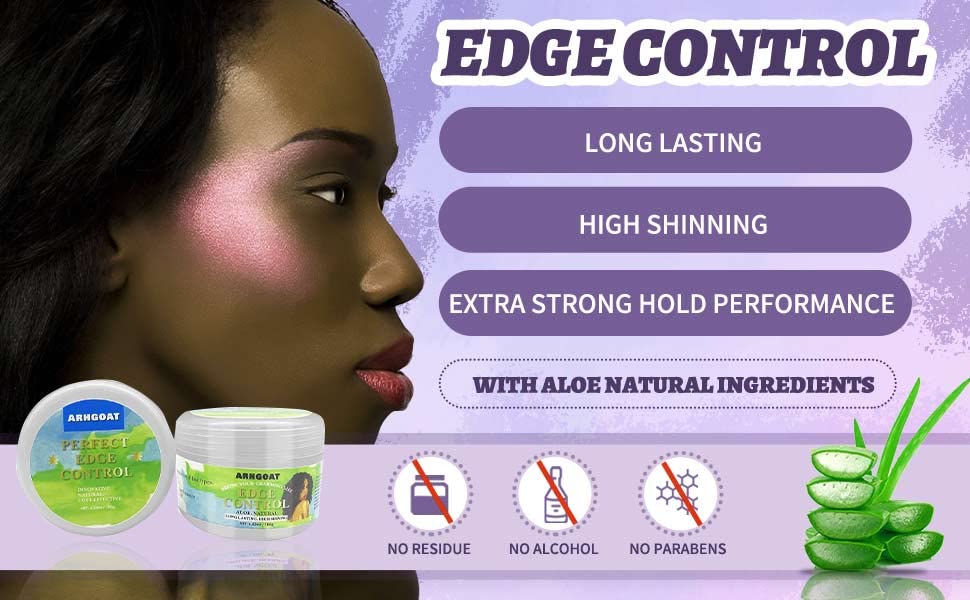 4C Natural Hair Edge Control Gel - Image 3