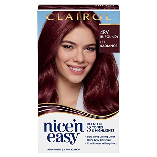 4RV Argan Oil Permanent Hair Color 3.5 oz Vibrant Long-Lasting Brown