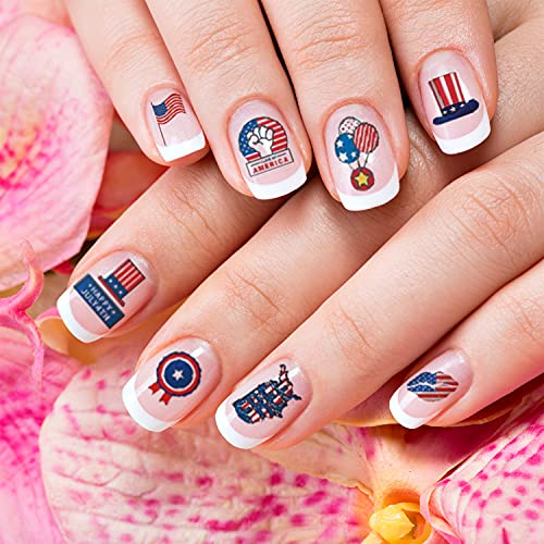 4th of July Gel Nail Art Ideas for Festive Celebrations - Set of 10 Designs - Image 7