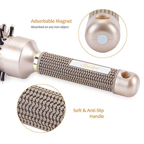 5-Inch Round Hair Brush for Effortless Styling and Maximum Volume Boosting - Image 8