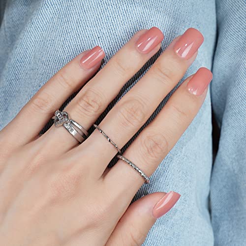 Stylish Sweet 16 Acrylic Nail Design Set for Elegant and Trendy Nail Art - Image 2