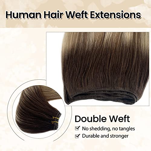 Premium 18 Inch Remy Human Hair Extensions - Natural Texture - Image 3