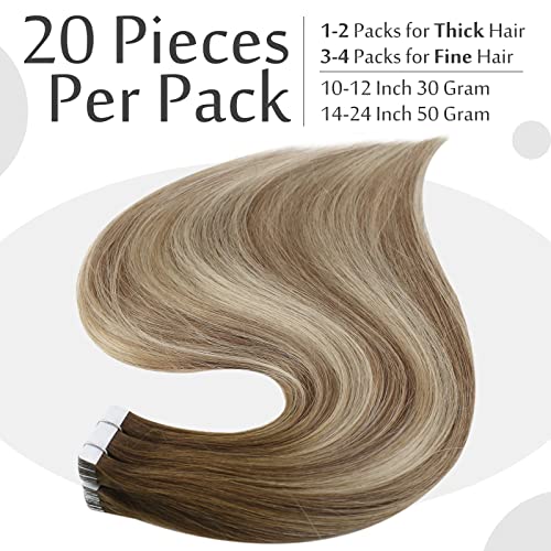 100% Human Hair Tape-In Extensions - Image 4