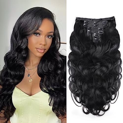 100% Human Hair Clip-In Extensions