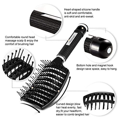 2a Hair Brush Dual Action Styling Tool for Effortless Styling and Smooth Finish - Image 2