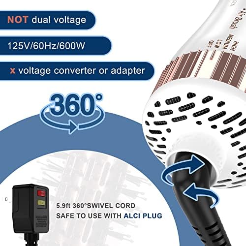 2-in-1 Blow Dryer and Volumizer Brush - Image 2