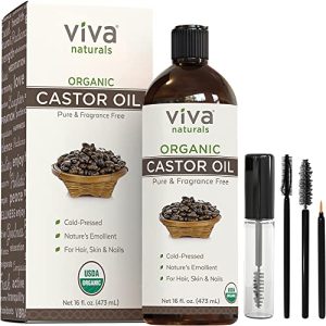8 oz 100% Pure Castor Oil Hair Mask for Deep Nourishment and Hydration