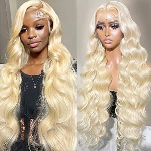 26? Blonde Human Hair Wig