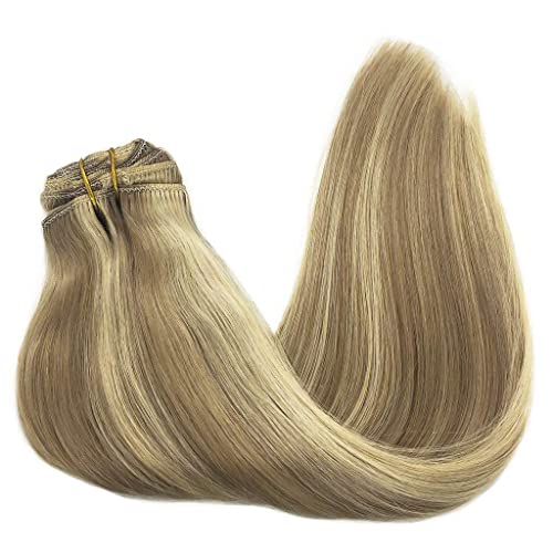 14? Human Hair Clip-In Extensions - Image 2