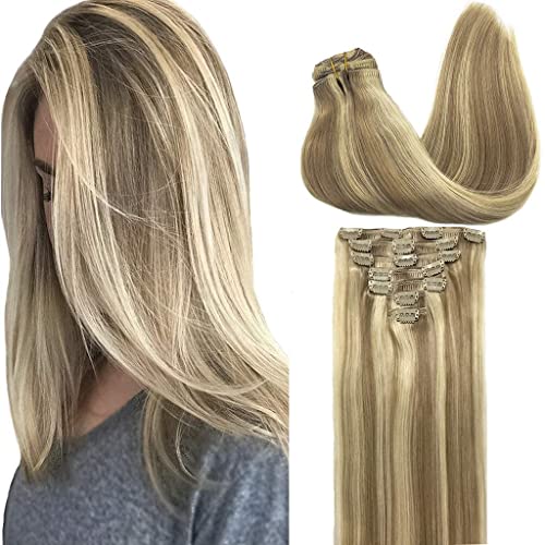 14? Human Hair Clip-In Extensions