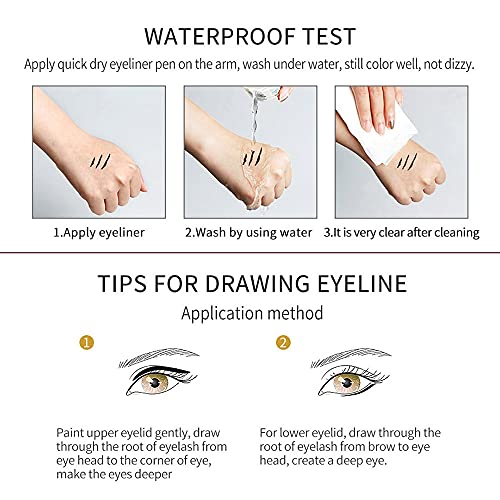 Rimmel Scandaleyes Waterproof Kohl Eyeliner Pencil Black 0.01 oz Long-Lasting - Image 7