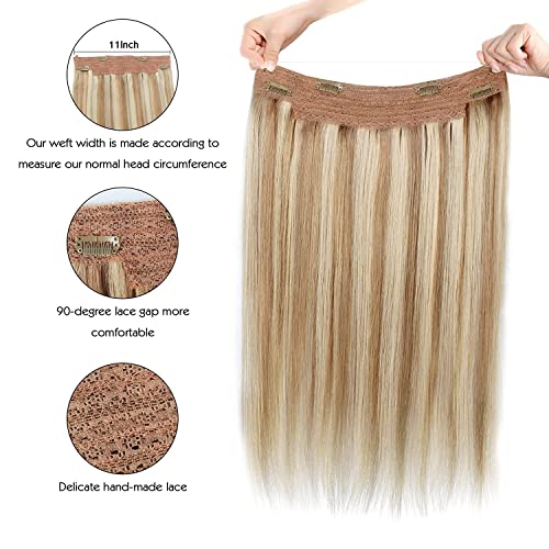 100% Remy Human Hair Halo Extensions - Image 2