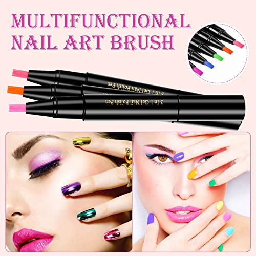 3-in-1 Gel Nail Polish Pen - Image 4