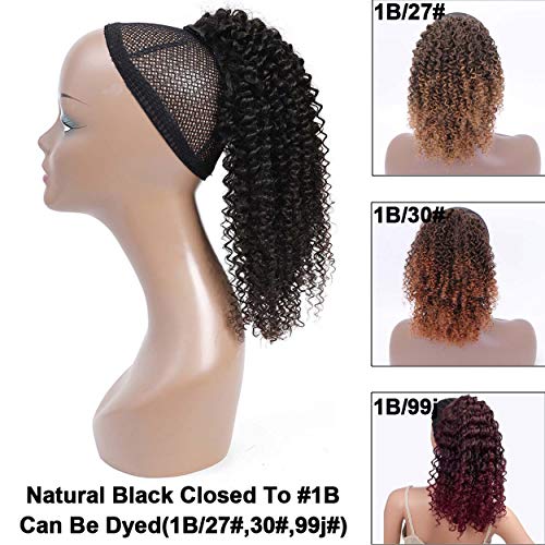 Human Hair Drawstring Ponytail - Image 6