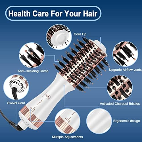 2-in-1 Blow Dryer and Volumizer Brush - Image 4
