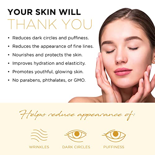24k Gold Retinol Under Eye Pads - Image 4