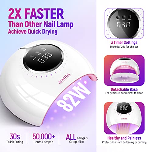 Opi 48W Gel Nail Lamp for Curing Gel Polish with Timer Function - Image 3