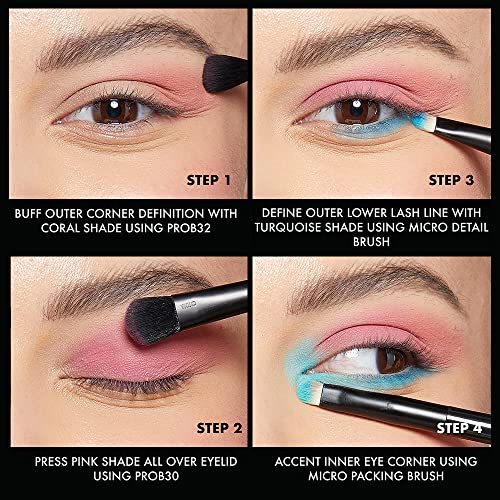 1960s Vintage Blue Eyeshadow Makeup Kit Classic Retro Cosmetic Collection New - Image 4